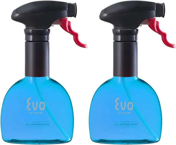 Evo Mini Oil Sprayers, Non-Aerosol for Olive Oil, Cooking Oils, and Vinegars,...