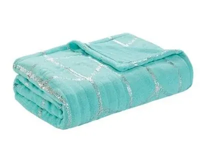 True North Sleep Philosophy Raina Heated Metallic Printed Throw