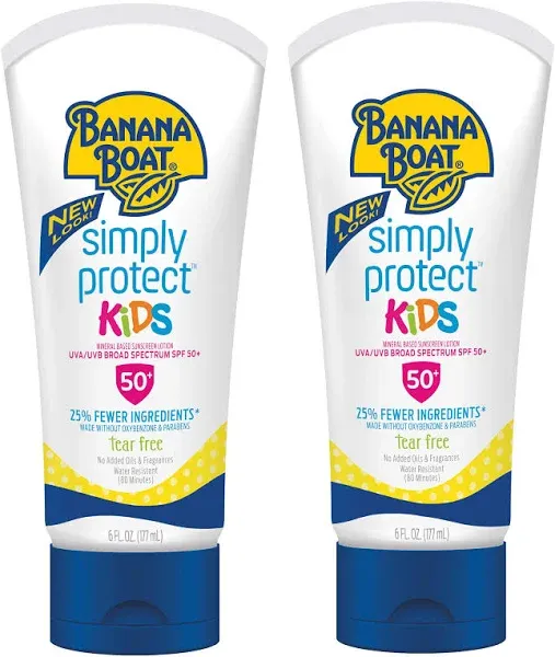 Banana Boat 100% Mineral Baby Sunscreen Lotion