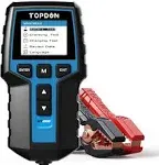 Car Battery Tester Topdon BT200 12V & 24V Battery Load Tester with Health Check