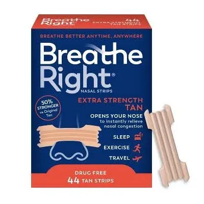 Breathe Right Extra Nasal Strips