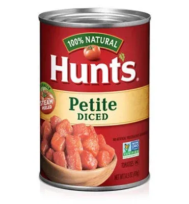 Hunt's Petite Diced Tomatoes