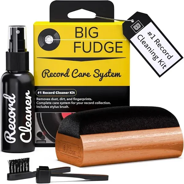 Big Fudge 4-in-1 Vinyl Record Care Kit (BFRC101US)