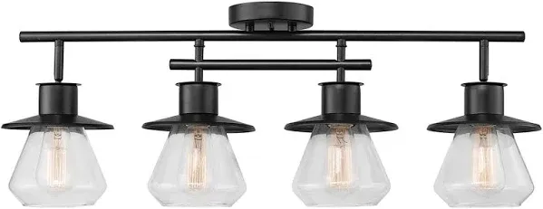 Globe Electric Nate 4-Light Dark Bronze Track Lighting Kit 59530