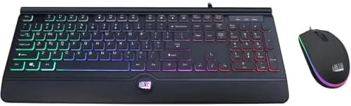 Adesso Illuminated Gaming Keyboard/Mouse Combo