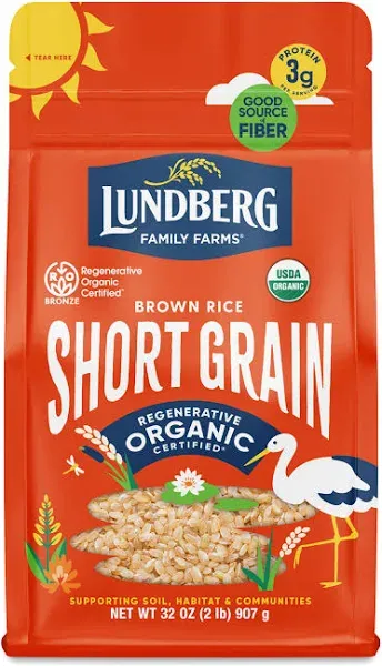 Lundberg Organic Short Grain Brown Rice