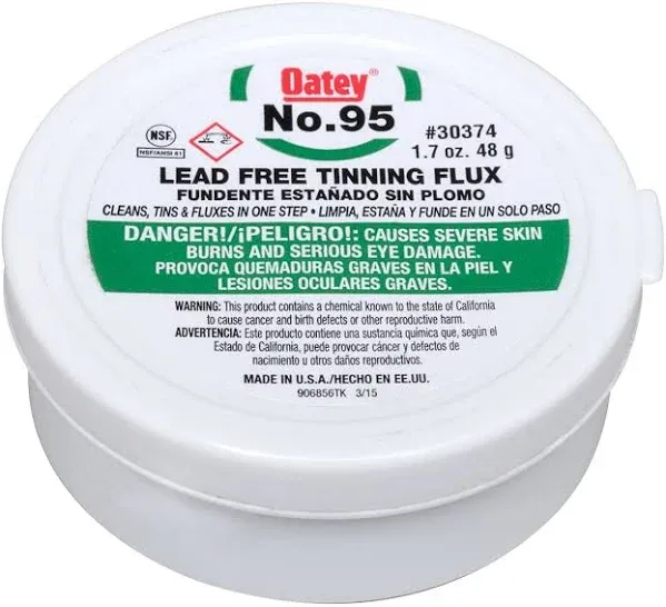 Oatey Lead Free Tinning Flux