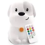 LED Puppy Dog Night Light with Remote by Lumipets®