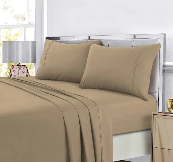 Super Soft Solid Easy-Care Extra Deep Pocket Sheet Set