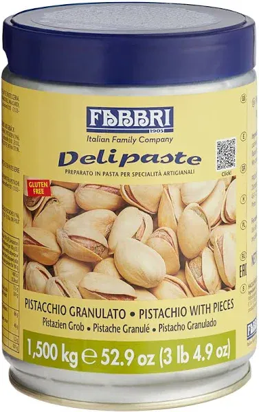 Fabbri Pistachio with Pieces Delipaste/Compound