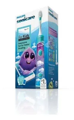 Philips Sonicare for Kids 3+Bluetooth Connected Rechargeable Electric Toothbrush