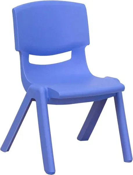 Flash Furniture Plastic Stackable School Chair Seat Height