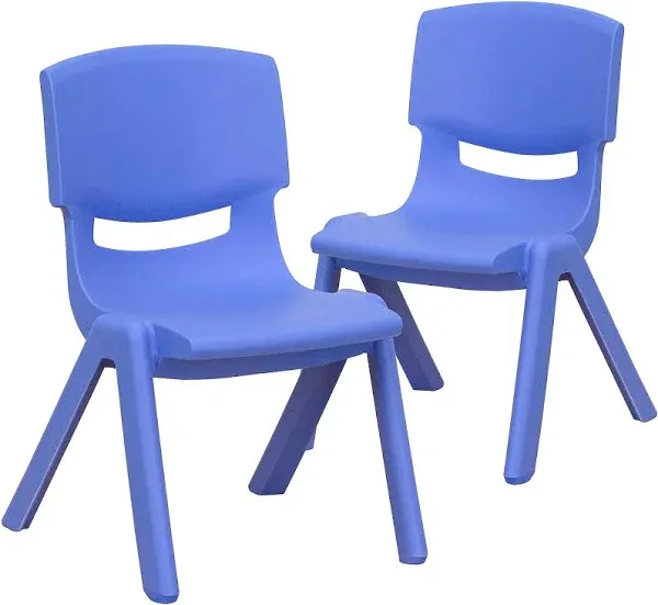 Flash Furniture Plastic Stackable School Chair Seat Height