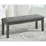 Hallanden Two-tone Gray 50" Dining Bench - Bien Home Furniture & Electronics