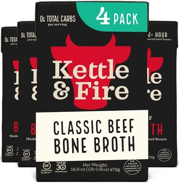 Beef Bone Broth Kettle Fire