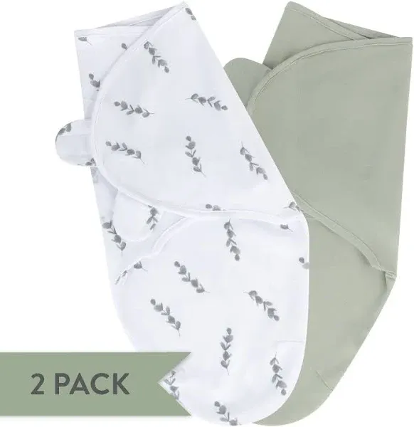 2 Pack Adjustable Swaddles