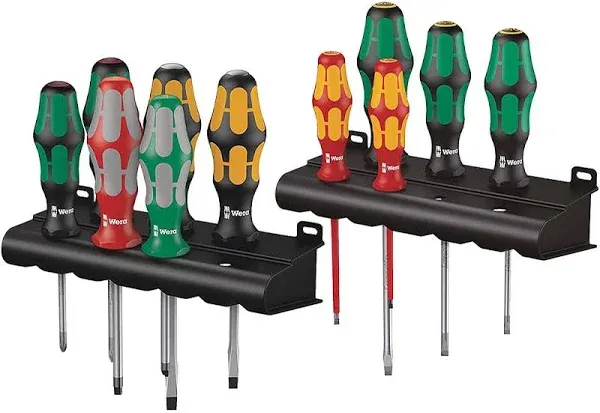 Wera 347106 Kraftform XXL 3 Screwdriver Set 11-Piece