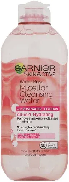 Garnier SkinActive Micellar Cleansing Water with Rose Water & Glycerin