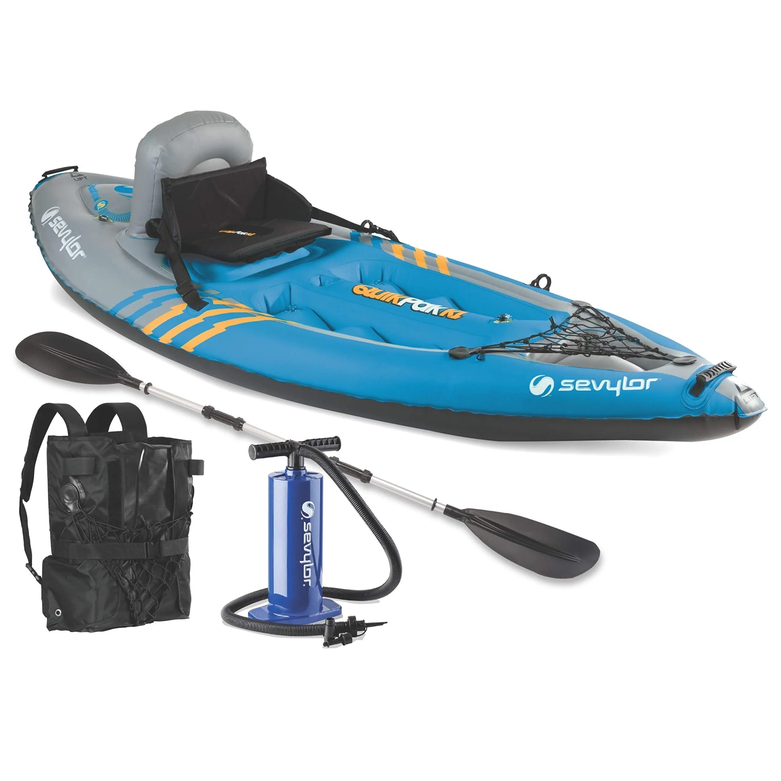 Sevylor K1 Quikpak Inflatable Kayak