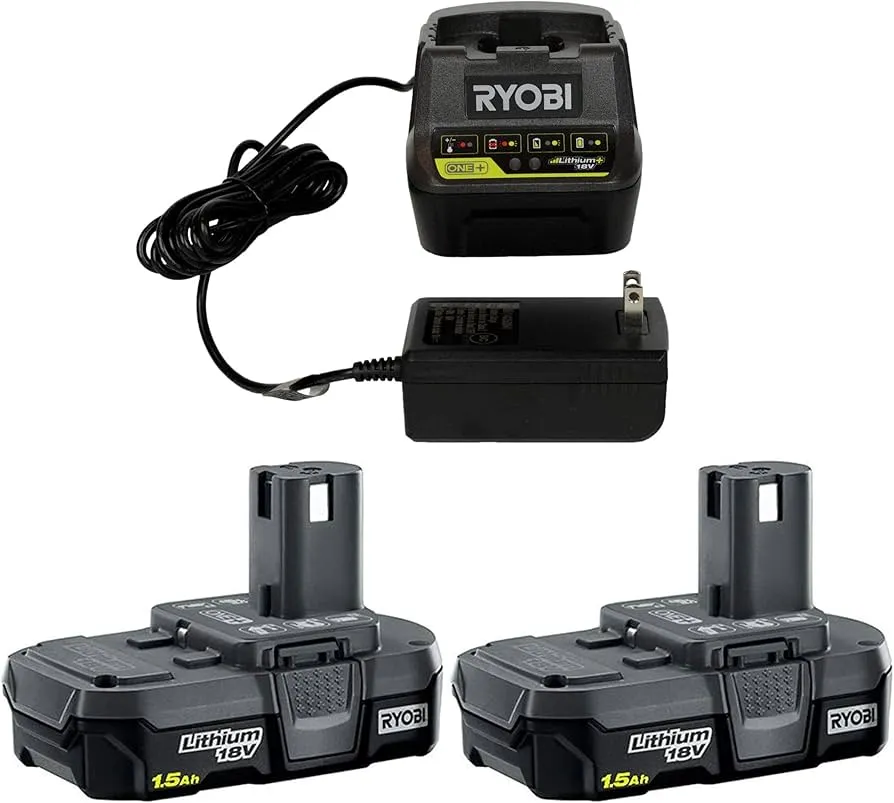 New Genuine Original Ryobi 18V One+ Li-Ion Battery Charger P118B