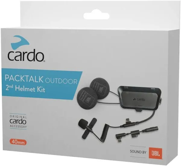 Cardo Packtalk Outdoor 2nd Helmet Kit