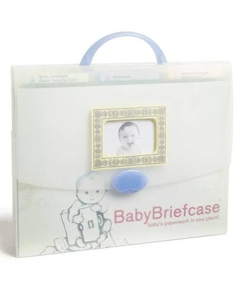 BABY BRIEFCASE Paperwork Organizer ~ Baby’s Paperwork In One Place ~ NEW