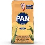 P.A.N. Yellow Corn Meal Pre-Cooked Gluten Free and Kosher Flour for Arepas (2.2 lb / Pack of 1)