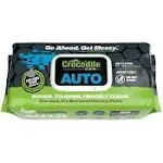 Crocodile Cloth Auto, 90 Wipes for Interior and Degreasing. Large Cleaning Wipes