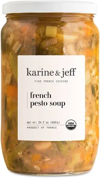 Karine & Jeff French Pesto Soup