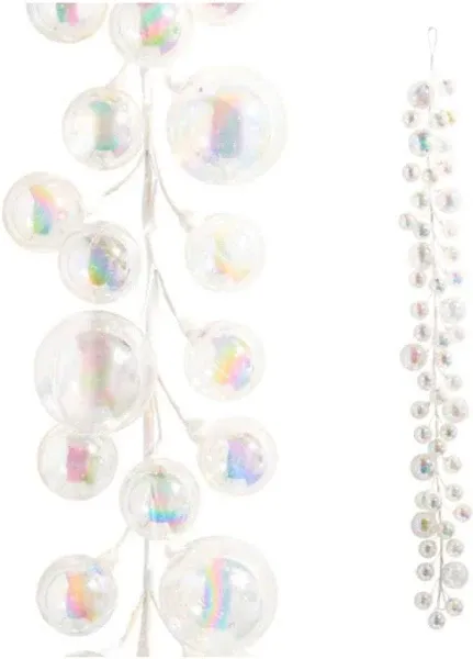 Raz Imports 4' Iridescent Ball Garland