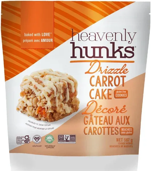 Heavenly Hunks Carrot Cake Drizzle Cookies