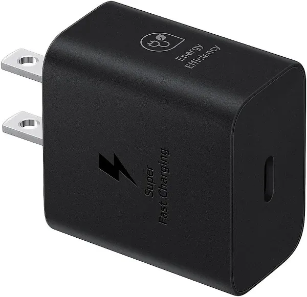 Genuine Samsung 25W Power Adapter Energy Efficiency USB-C with Cable EP-T2510X