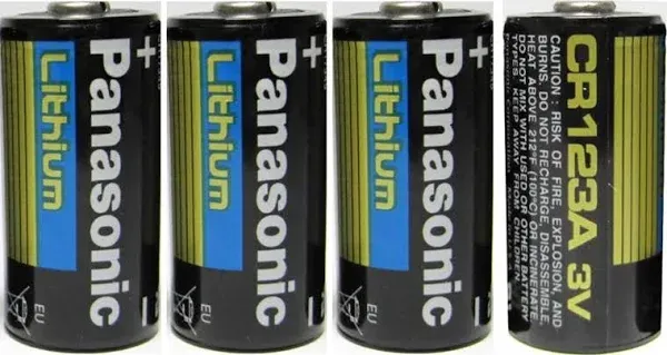 Panasonic CR123A 3V Lithium Battery