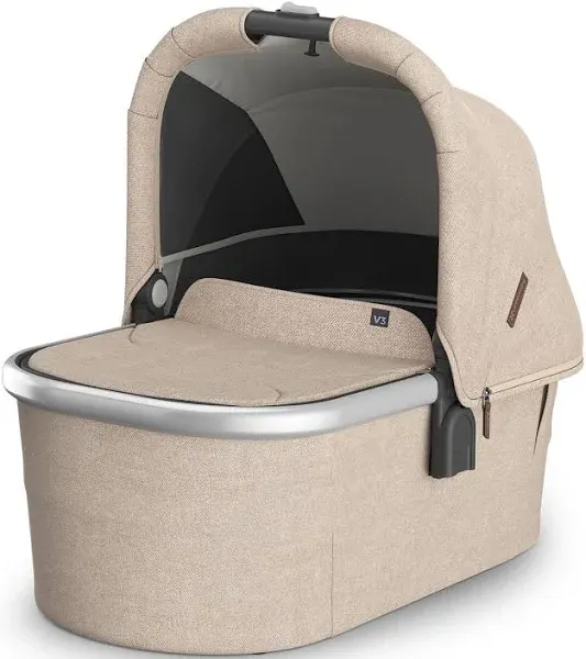 UPPAbaby Bassinet V3 - Greyson (Charcoal Melange / Carbon Frame)