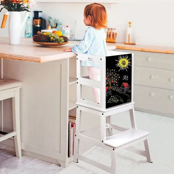 NEEDUX Kids Kitchen Step Stool