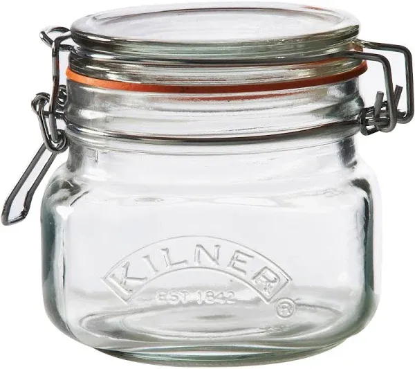 Kilner Clip Top Square Jar