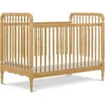 Namesake Liberty 3 in 1 Convertible Spindle Crib with Toddler Bed Conversion Kit - Honey