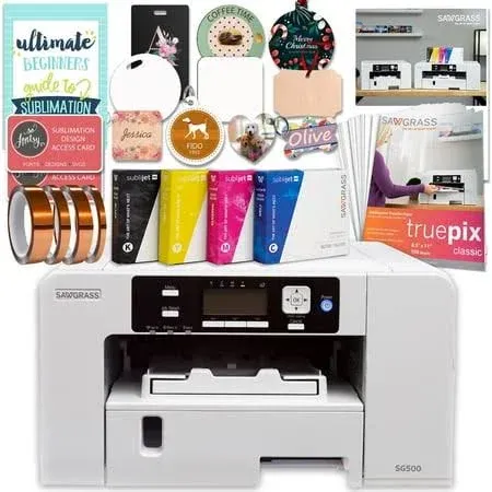 Sawgrass UHD Virtuoso SG500 Sublimation Printer Ink Bundle + Creative Studio