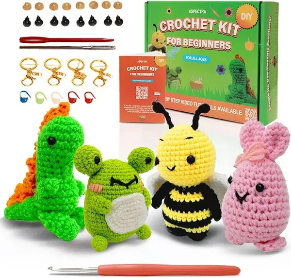 ASPECTRA Crochet Kit for Beginners