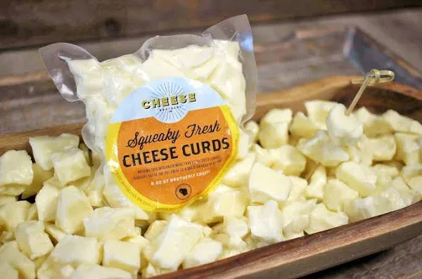 Cheese Bros Squeaky Fresh Wisconsin CHEESE CURDS | 8 ounce bags | Gourmet Gift for Families… (4)