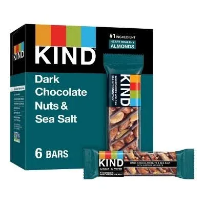 Kind Bars, Dark Chocolate Nuts Sea Salt