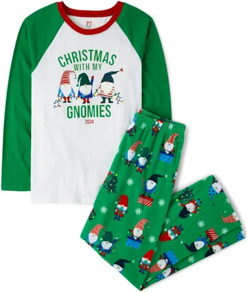 The Children's Place Unisex Adult Matching Family Glow Christmas Gnomies