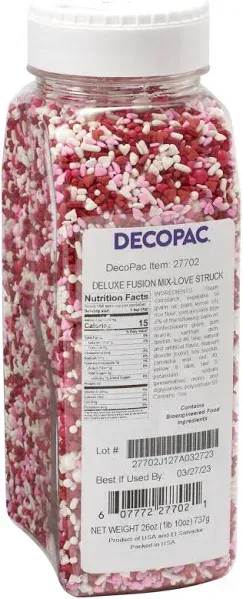 DecoPac Love Struck Fusion Mix Candy Sprinkles