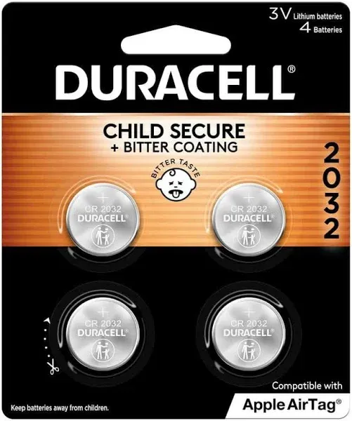 Duracell 2032 Lithium Coin Battery