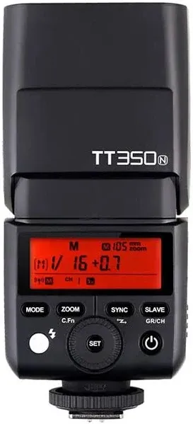 Godox TT350N Mini Thinklite TTL Flash for Nikon Cameras