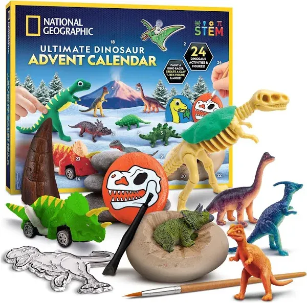 BlueMarble National Geographic Dinosaur Advent Calendar 2024