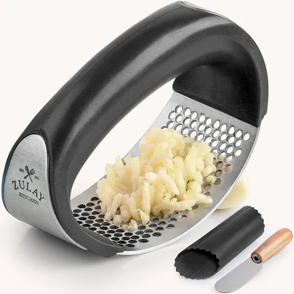 Zulay Kitchen Garlic Press Rocker