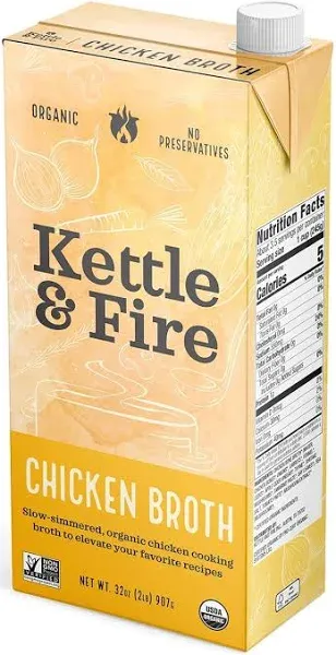 Kettle Fire Broth Chicken