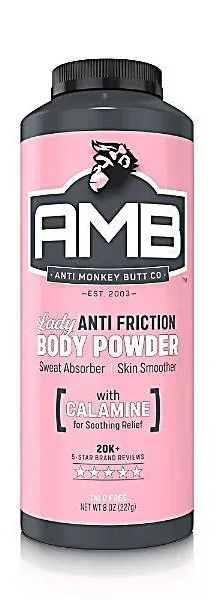 Anti Monkey Butt Body Powder for Women, Talc Free Chafing and Sweat... 