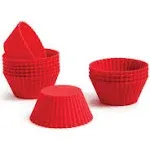 King Arthur Baking Company Non-Stick Silicone Muffin Cups, High-Heat Safe, Re...